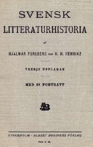 [Gutenberg 49801] • Svensk litteraturhistoria